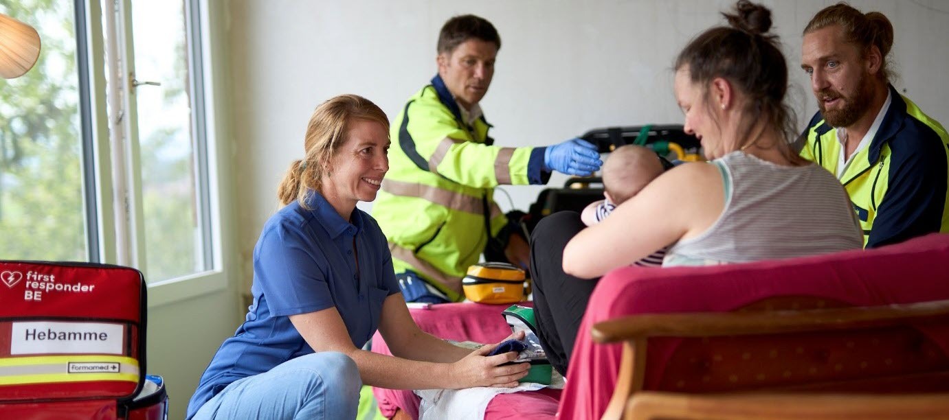 Infoveranstaltungen Rapid Responder Hebamme - firstresponder.be